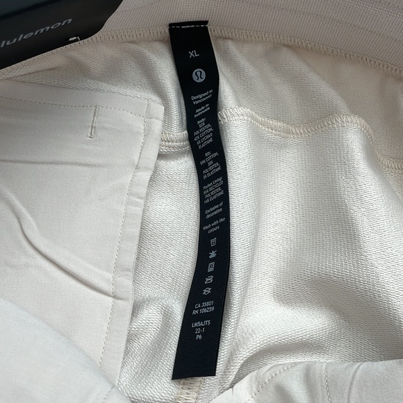NWT Lululemon City Sweat Jogger White Opal Size XL - Picture 5 of 12